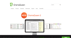 Desktop Screenshot of dramaqueen.info