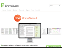 Tablet Screenshot of dramaqueen.info